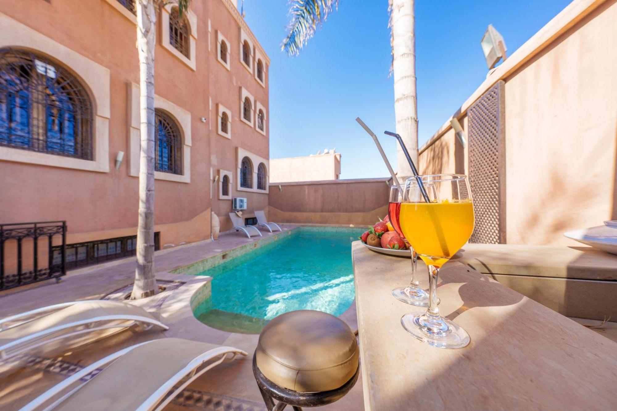 Riad Ushuaia La Villa - Centre Marrakech Marrakesh Eksteriør bilde