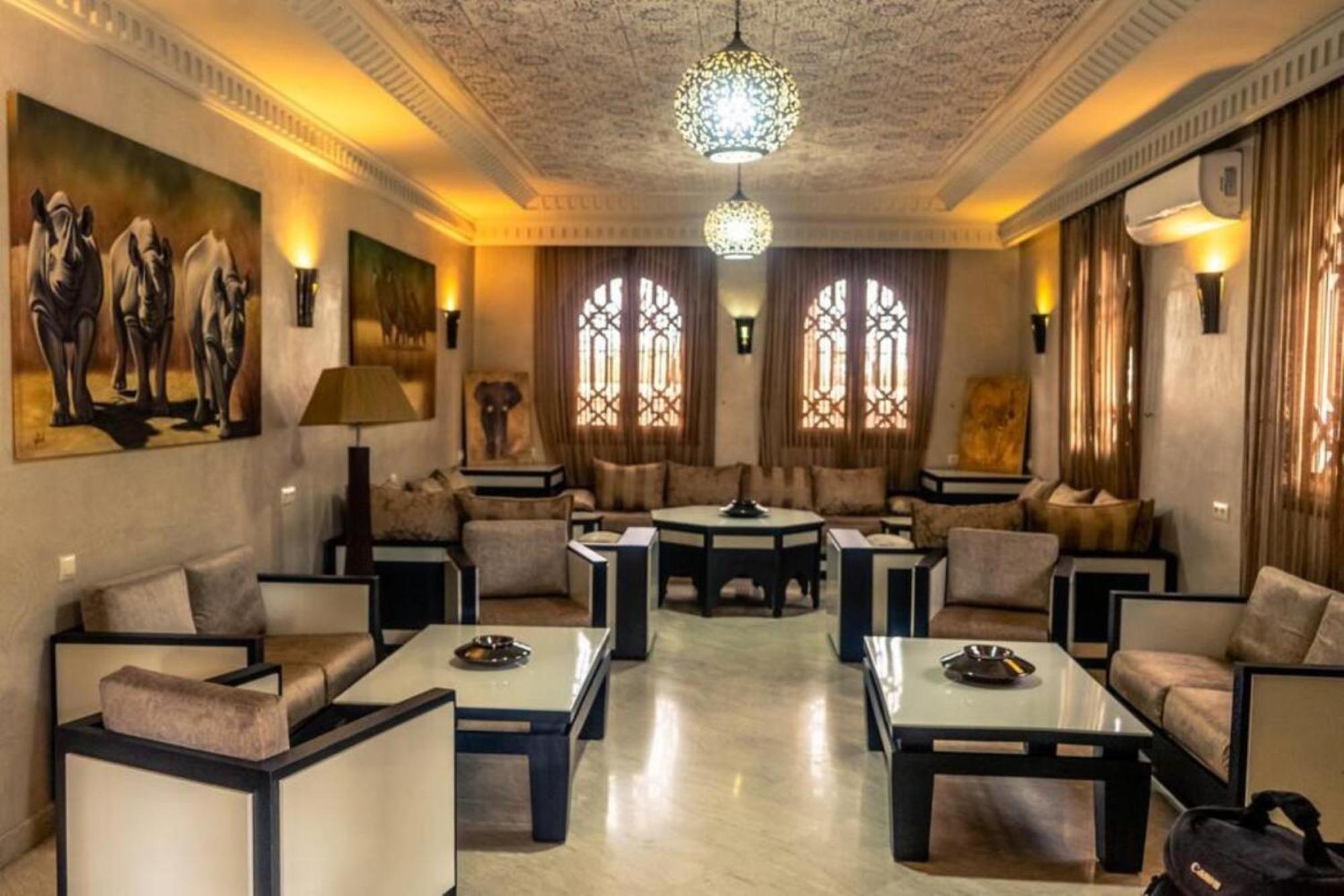 Riad Ushuaia La Villa - Centre Marrakech Marrakesh Eksteriør bilde